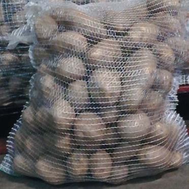 Patatas en bolsa blanca 